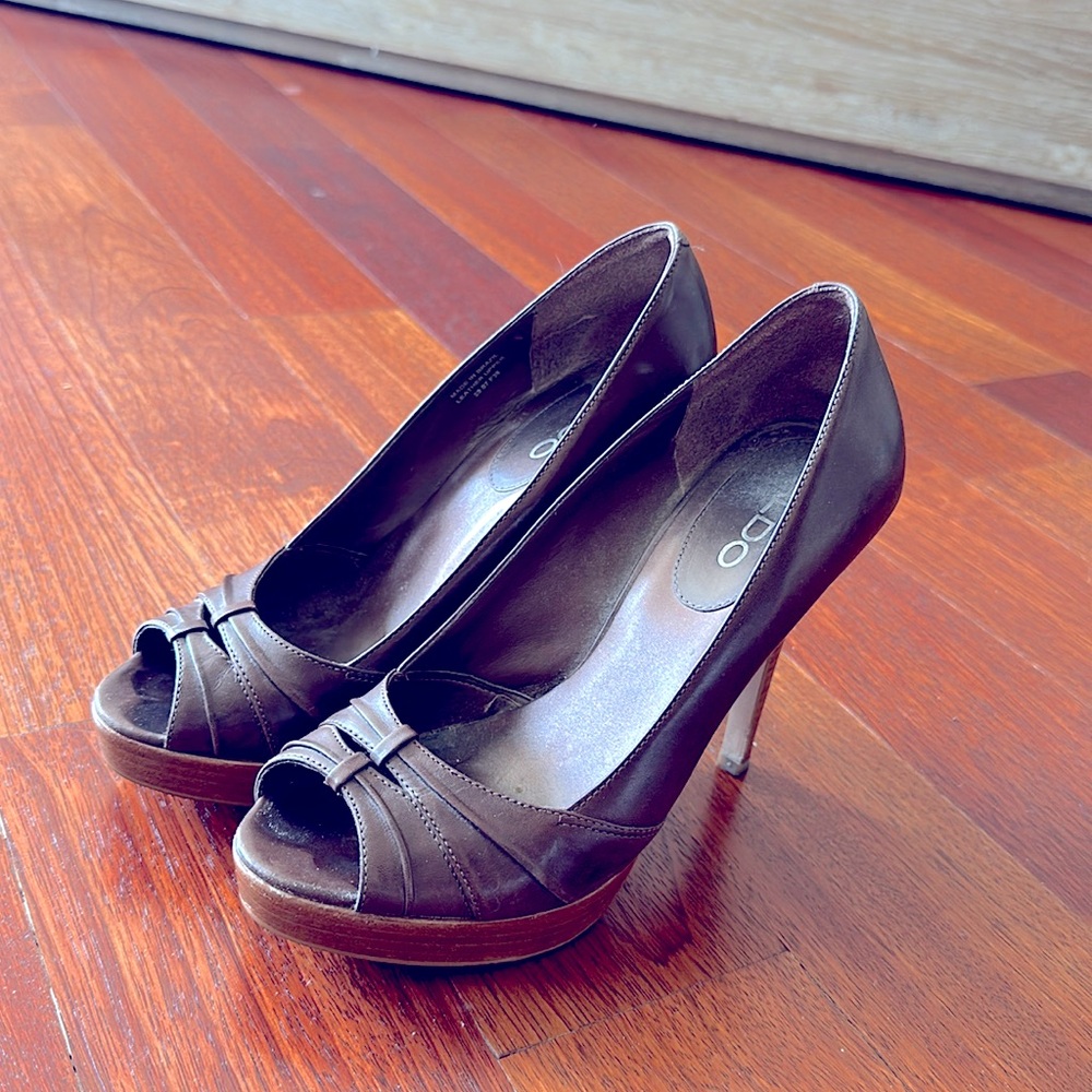 Brown heels
